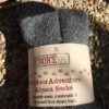 gray alpaca socks