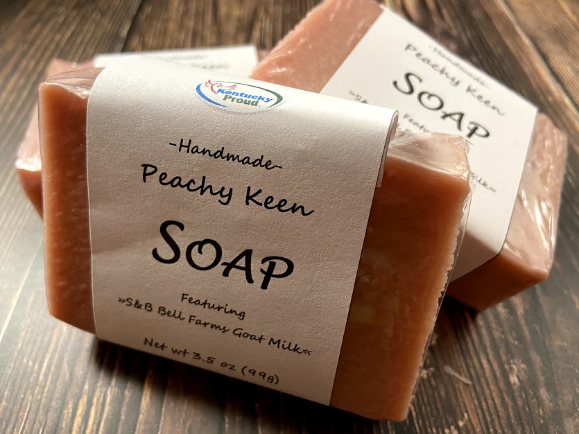 Peachy Keen goat milk soap Peachy Keen Soap
