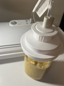 foodsaver system with jar attachment and soup