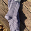 purple outdoor socks